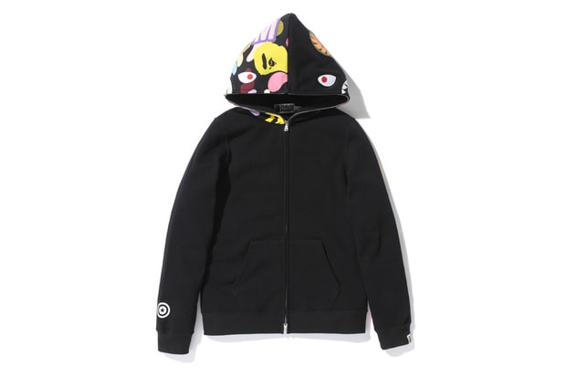 A Bathing Ape SHARK ZOOM ABC MULTI FULL ZIP HOODIE 有帽衛衣