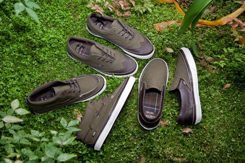 Barbour x Vans California Footwear 2012 Capsule Collection