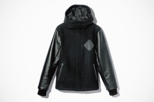 F.C.R.B. 2012 秋冬 HOODED VARSITY JACKET