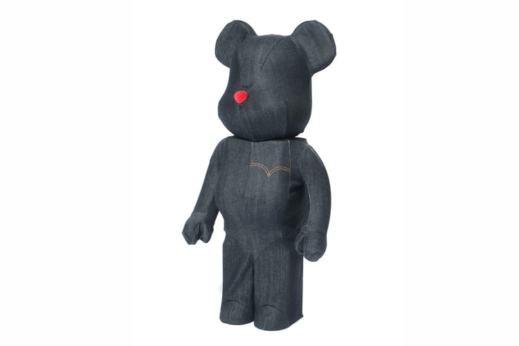 Levi's x Medicom Toy Bearbrick 2012 "BLACK DENIM" 1000%