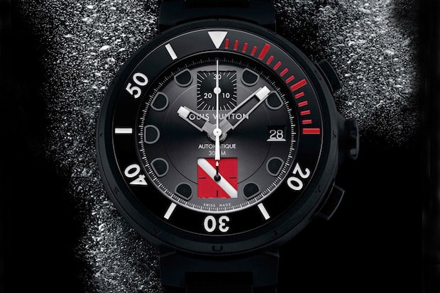 Louis Vuitton 路易威登 2012 Tambour Diving II Chronograph 潛水運動錶