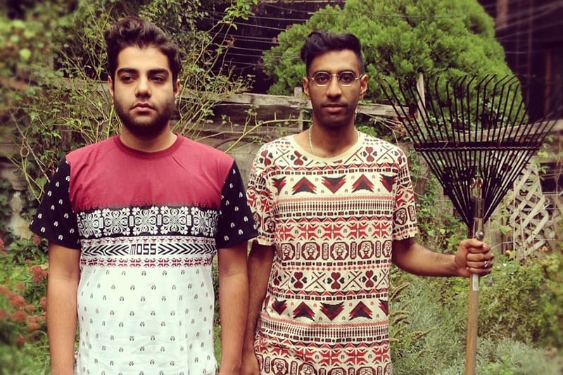 Das Racist 擔任 Moss 2012 秋冬系列型錄的模特兒