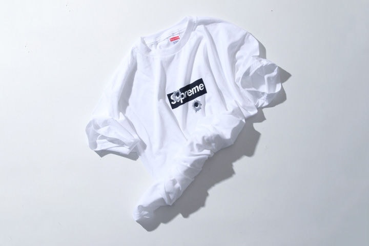 Nate Lowman x Supreme Shibuya Exclusive Box Logo T-Shirt