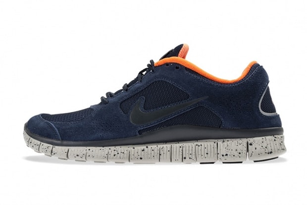 Nike Free Run+ 3 Obsidian/Total Orange