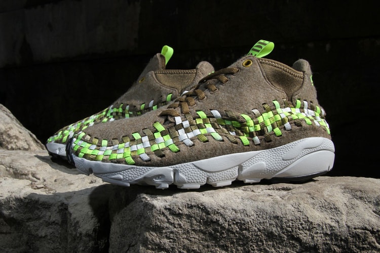 Nike 2012 秋冬 Air Footscape Woven Chukka “Volt Wool” 鞋款