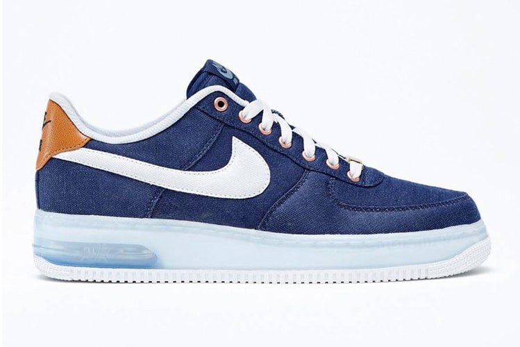 Nike Air Force 1 iD: Denim 丹寧布料與 Backtab Leather 後跟皮革選項