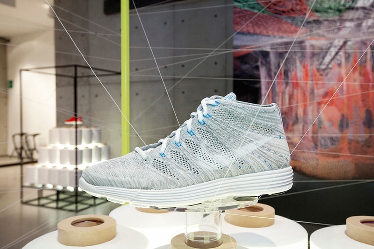Nike Flyknit Collective Urban Mobile Station by LOT-EK