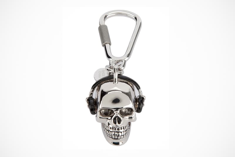Paul Smith 2012 Fall/Winter Silver-Tone Metallic Skull Keyring