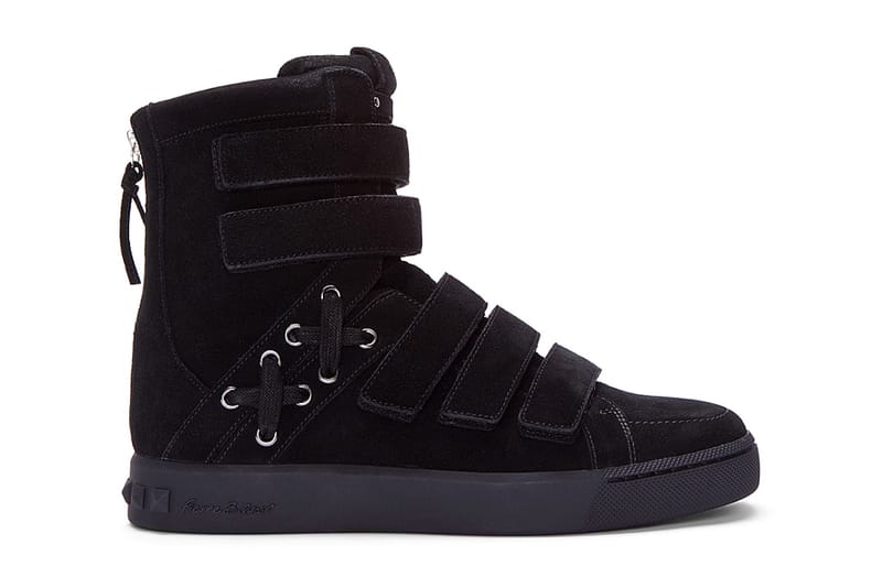 Pierre Balmain 2012 秋冬 Black Strapped Hi-Top Sneakers 鞋款