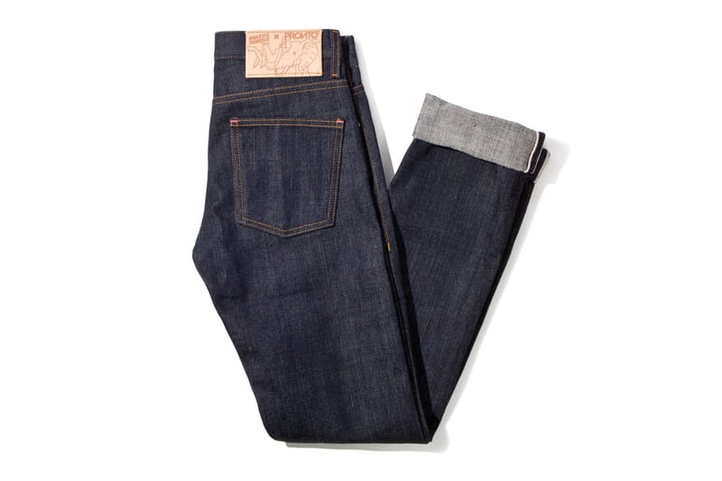 Pronto x Naked &amp; Famous “Skinny Guy” 14.5 oz Japanese Selvedge Denim