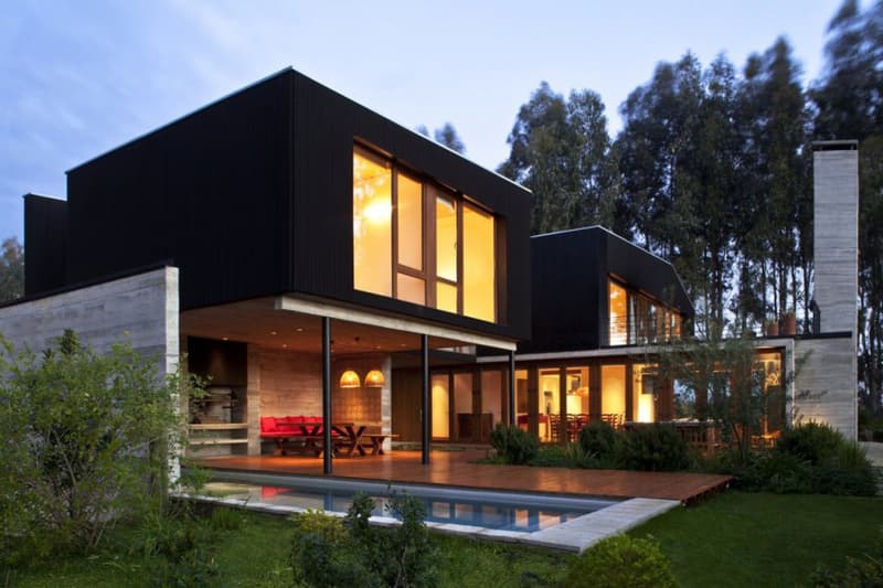 Un Arquitectura 建築事務所打造 Rock House 住宅