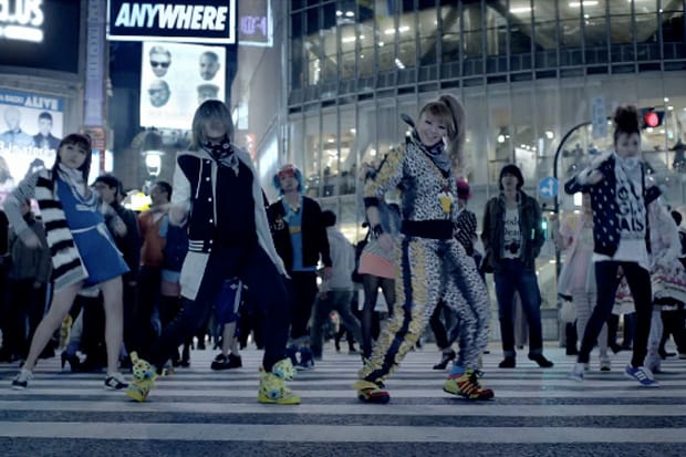 adidas #Represent 企劃呈獻：韓國組合 2NE1 於涉谷街頭上起舞