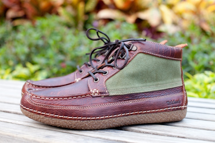Tricker's Mull/Corniche Vintage Brown Calf Khaki Canvas Moccasins 靴款