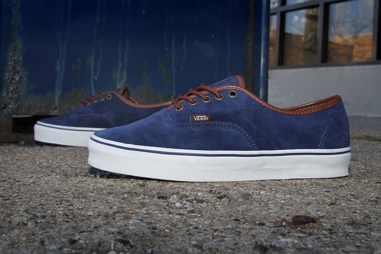 Vans 2012 秋冬 Authentic “Peacoat”鞋款