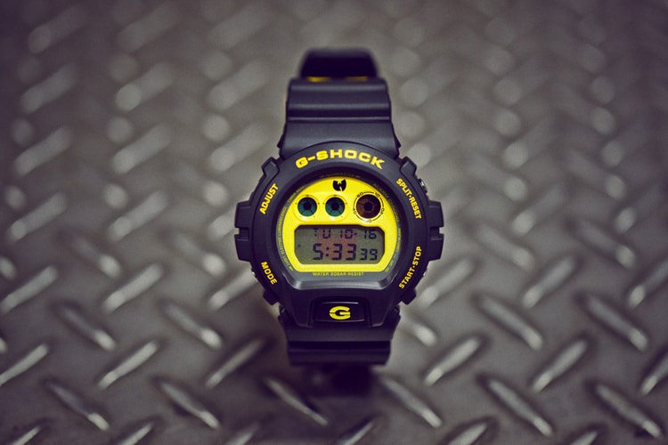 Wu-Tang x Casio G-Shock DW-6900 聯名別注手錶完整曝光!