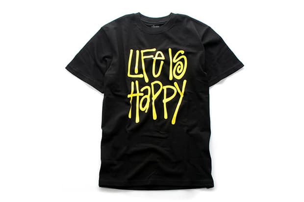 ZOZOOUTDOOR x Stussy 2012 "Life is Happy" T-Shirt