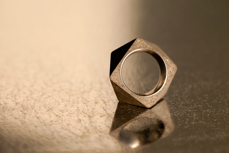 22 Design Studio Polygon Concrete Jewelry