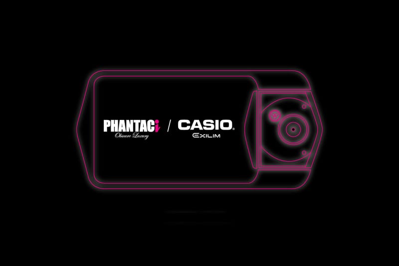 PHANTACi x Casio EXILIM TR-150 聯名合作別注相機發表預告
