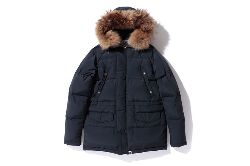 A Bathing Ape 2012 秋冬 N-3B Down Jacket 