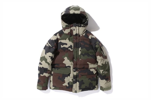 A Bathing Ape 2012 秋冬 WOODLAND CAMO MILITARY DOWN JACKET
