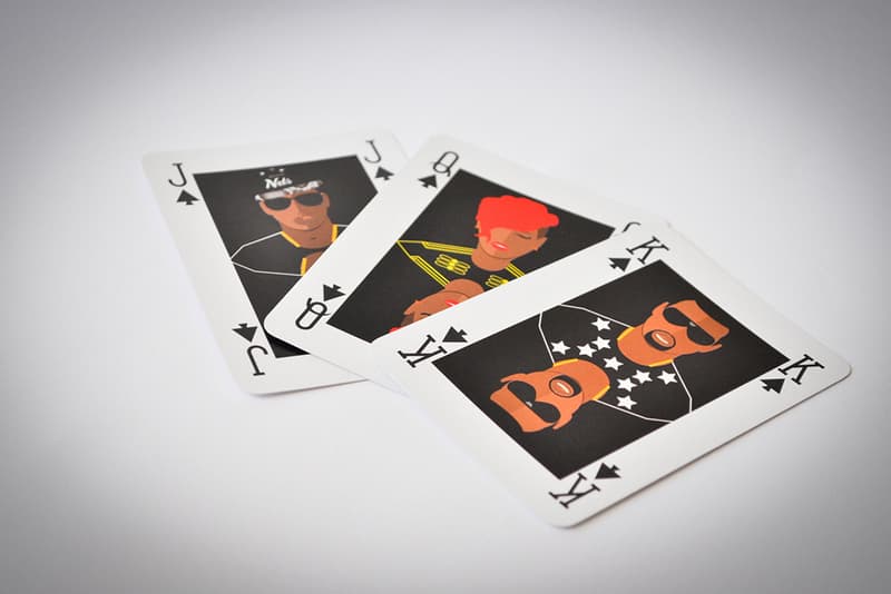 創意單位 Chambre Sept 與義大利遊戲工具製造商 Del Negro 攜手打造印有音樂時尚標誌性人物撲克牌