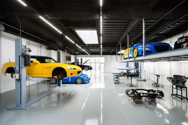 建築事務所 Torafu Architects 改造 Speedshop Type One 車款維修車間設計