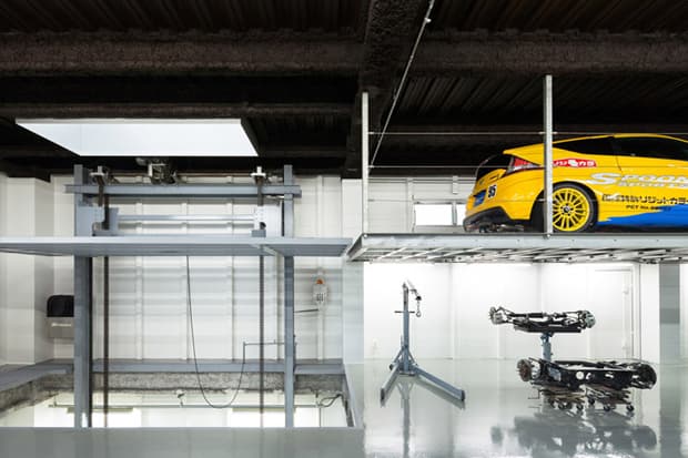 建築事務所 Torafu Architects 改造 Speedshop Type One 車款維修車間設計