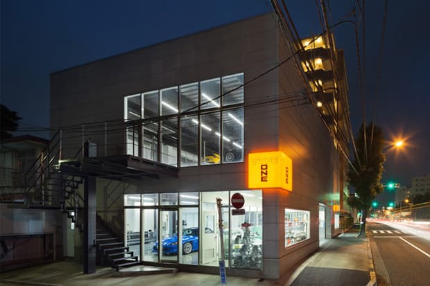 建築事務所 Torafu Architects 改造 Speedshop Type One 車款維修車間設計