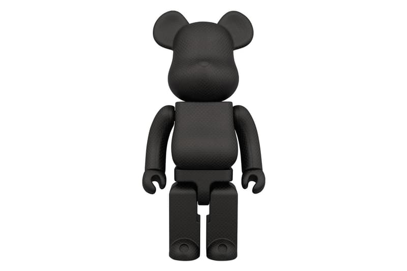 Amirex x Medicom Toy 400% Dry Carbon Fiber Bearbrick