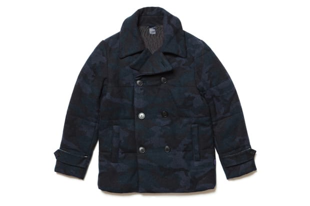 APPLEBUM Melton Wool P-Coat 迷彩外套