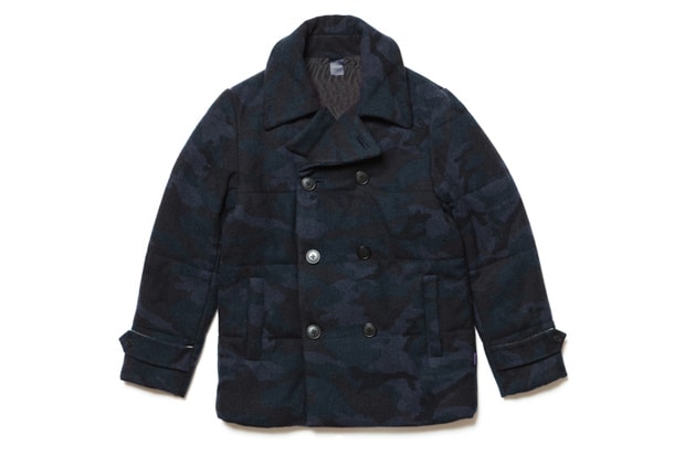 APPLEBUM Melton Wool P-Coat 迷彩外套
