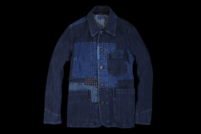 BLUE BLUE 2012 秋冬 Sashiko Fabric Coverall Jacket