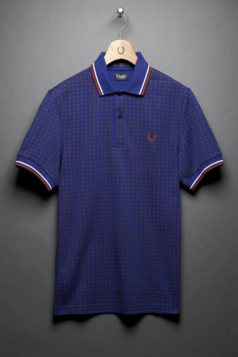 Drake’s x Fred Perry Laurel Wreath 2012 秋冬 “Blank Canvas” 聯名系列