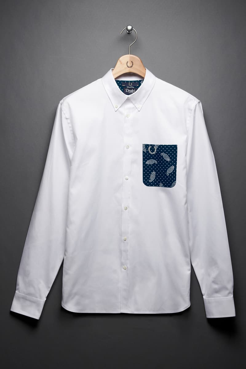 Drake’s x Fred Perry Laurel Wreath 2012 秋冬 “Blank Canvas” 聯名系列