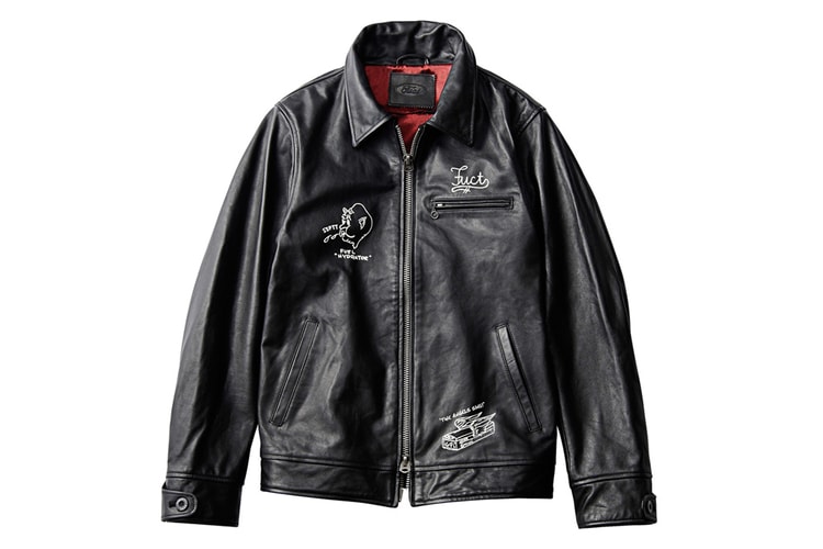 FUCT SSDD 2012 秋冬 Leather Jacket 皮革夾克