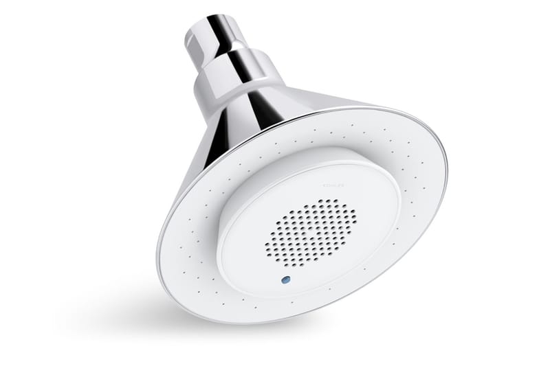 Kohler 推出 Moxie Speaker Showerhead 內置揚聲器的蓮蓬頭