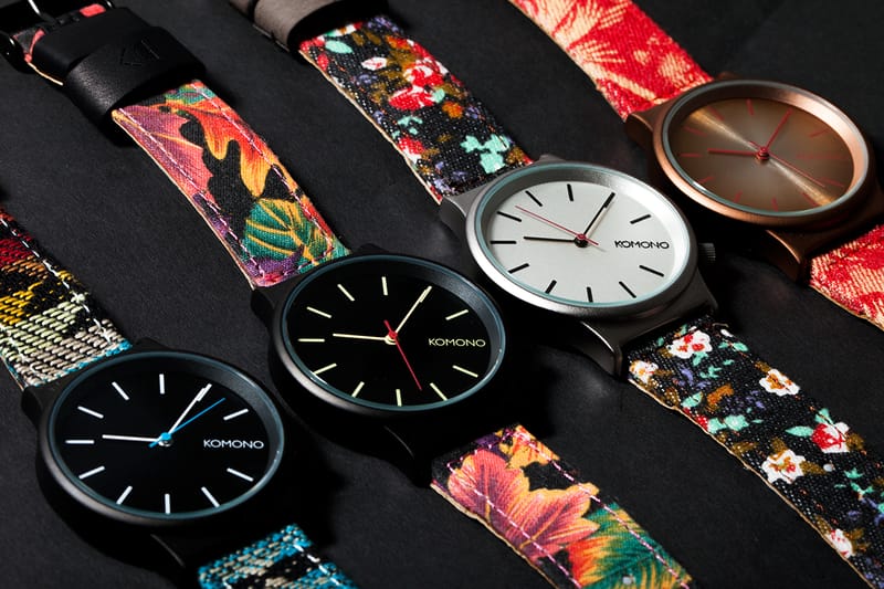 Komono Wizard Print 系列手錶正式上架