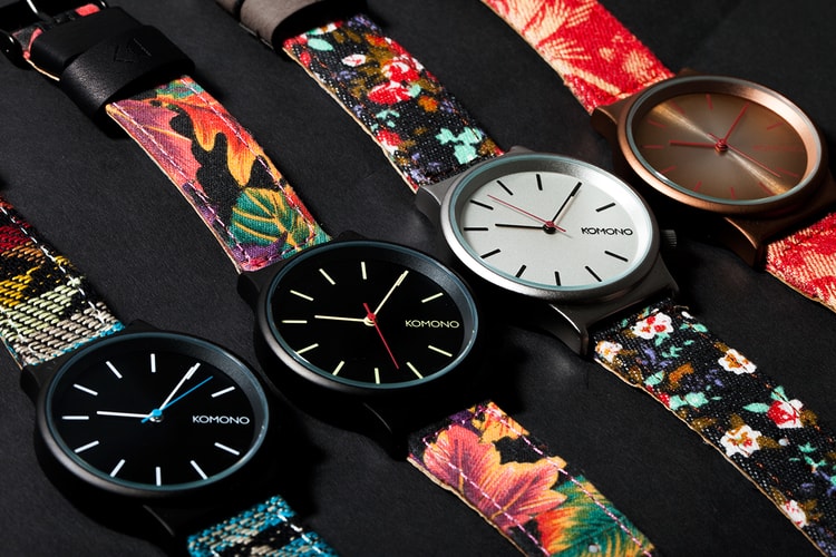 Komono Wizard Print 系列手錶正式上架