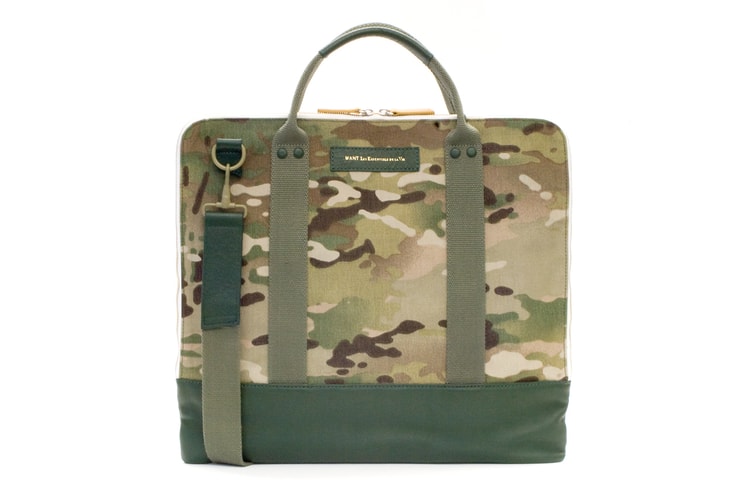 Nick Wooster x WANT Les Essentiels de la Vie 聯名迷彩包袋系列