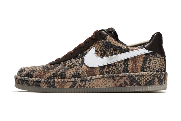 Nike Air Force 1 XXX “Downtown” Python 蟒皮設定限量鞋款