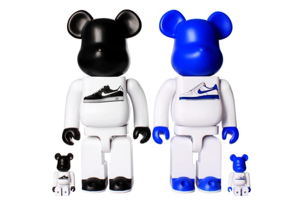 Nike x Medicom Toy 400% & 100% AF1 Bearbrick