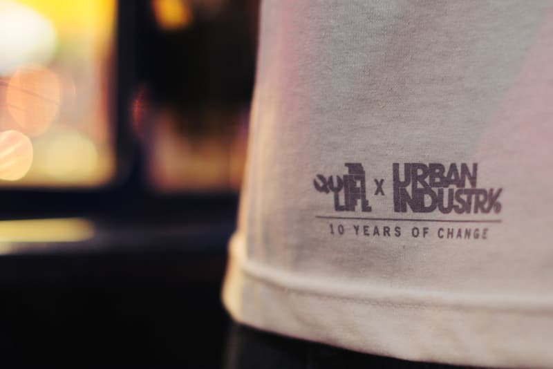 The Quiet Life x Urban Industry “10 Years of Change” 聯名限量別注系列