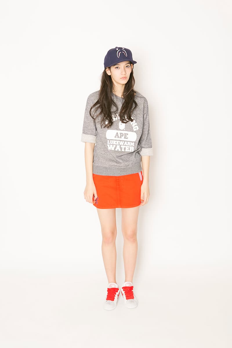 A Bathing Ape Ladies 2013 春夏造型搭配 Lookbook