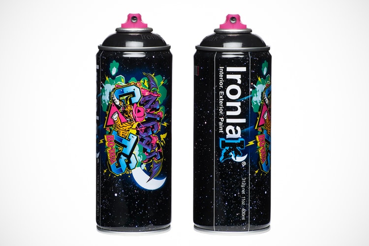 Bodega x Ironlak Paints “Murdered Out” 聯名噴漆罐
