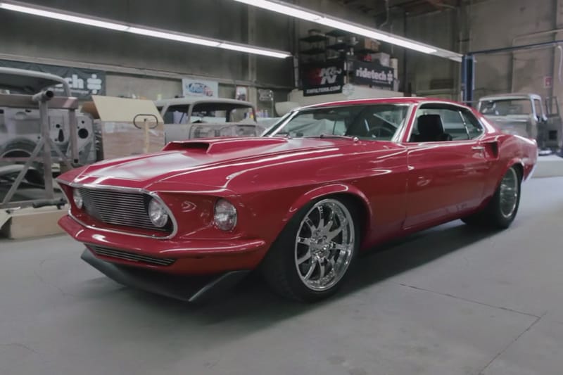 Bodie Stroud 將經典的 Ford Mustang Boss 494 改裝重現