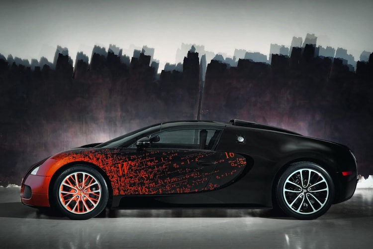 Bugatti Veyron Grand Sport 別注藝術家 Bernar Venet 設計車款