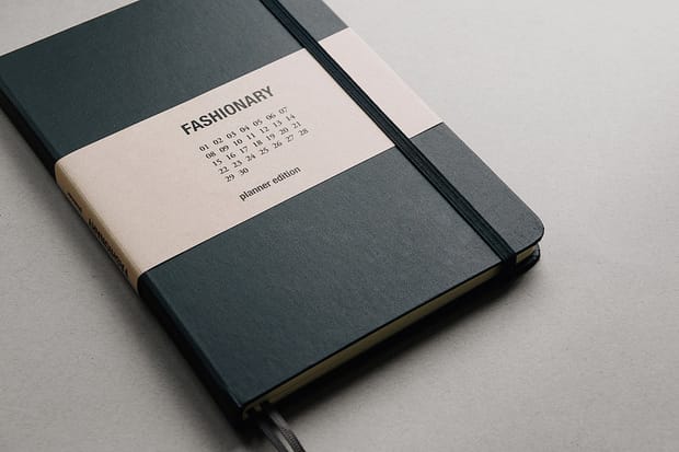 Fashionary Planner - 專門為時尚設計師的需求而打造的計畫型筆記本