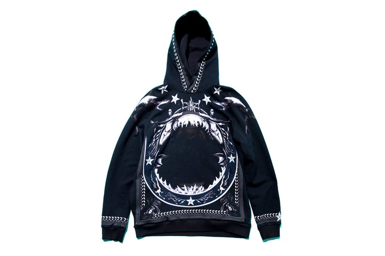 Givenchy 2012 秋冬 Shark-Print Hoodie 鲨魚圖案連帽上衣