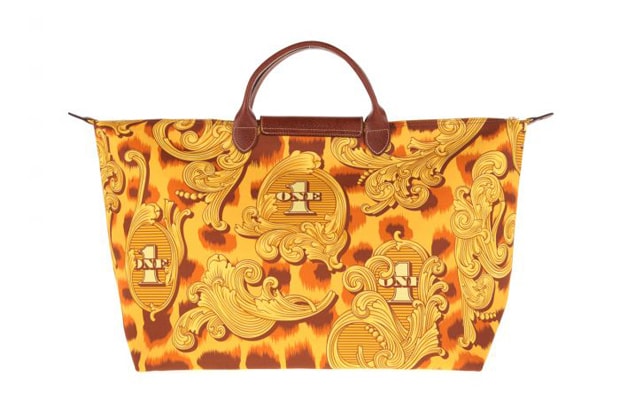 Jeremy Scott x Longchamp Pliage “Leopard Flourish” Bag 聯名包款