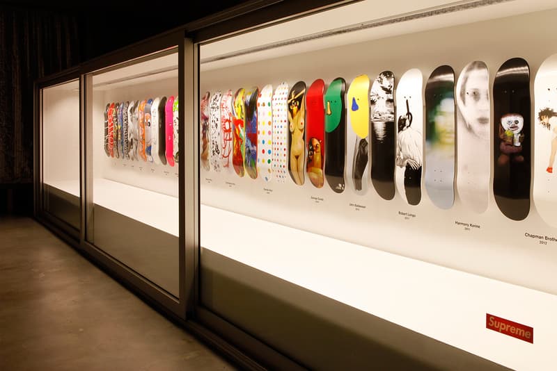 Supreme 於 032C Workshop Berlin 打造 Supreme Skate Deck 滑板板身設計藝術回顧展現場直擊！